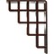 Ekena Millwork Diane Wrought Iron Bracket, (Triple center brace), Antiqued Copper 2"W x 5 1/2"D x 8"H BKTM02X05X08TDIACO - alternate 7